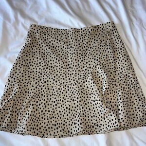 Polka Dot Ruffle Skirt
